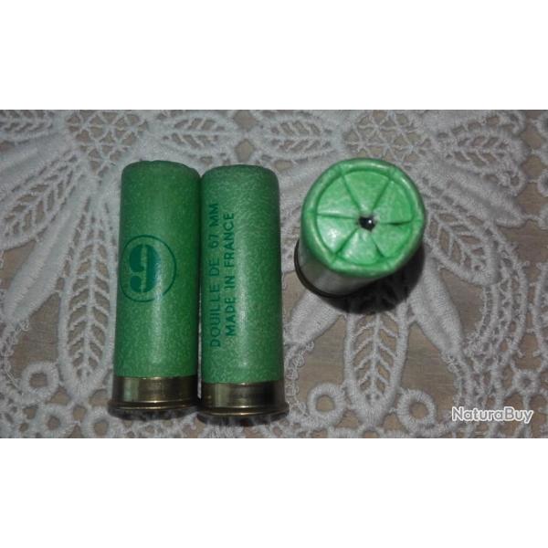 une rare cartouche de collection douille carton MANUFRANCE