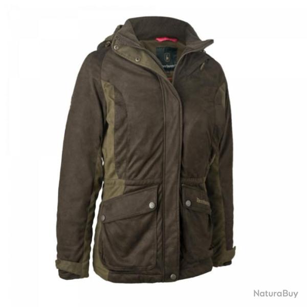Veste d hiver Femme DeerHunter Estelle Marron