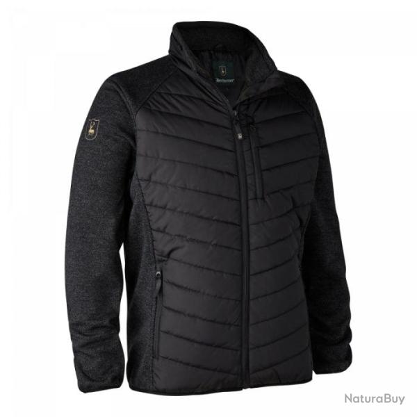 Blouson matelass� en tricot DeerHunter Moor Noir