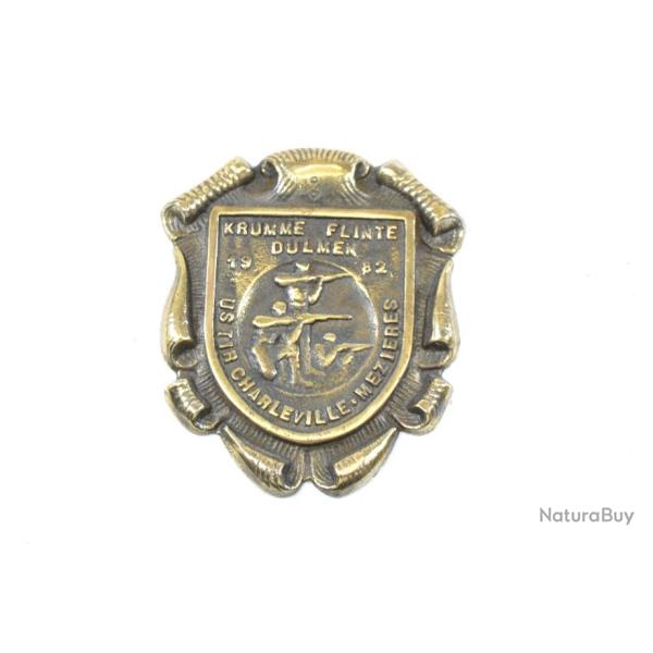 Plaque souvenir US TIR Charleville M�zi�res (Ardennes) Krumme Flinte Dulmen 1982 TIR TAR