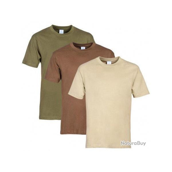 Pack 3 tee-shirts unis PERCUSSION-M