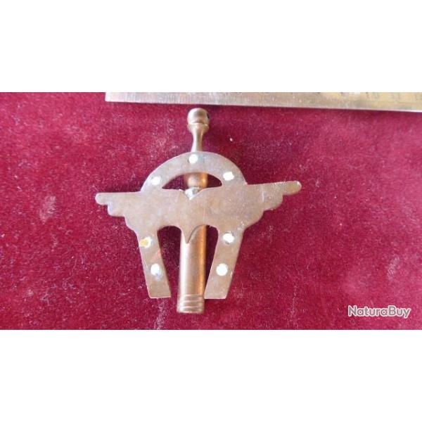 QUILLE CONSCRIT ARMEE AIR ? AILES FER A CHEVAL EN CUIVRE JE PENSE