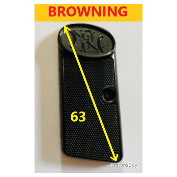 Plaquette Browning 1910 GAUCHE