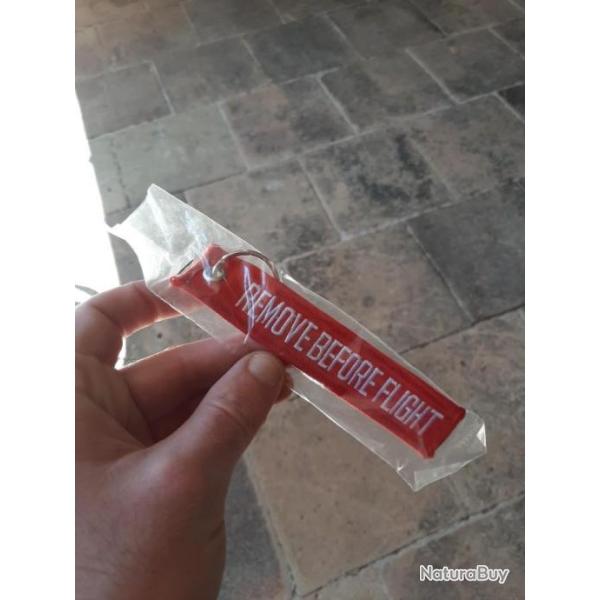 Porte cl� a�ronautique remove before flight neuf