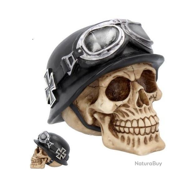Crane t�te de mort casque allemand croix malt