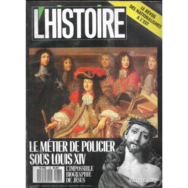 l'histoire 132 policier sous louis XIV, urss la guerre des peuples , thomas d'aquin, zeev sternhell