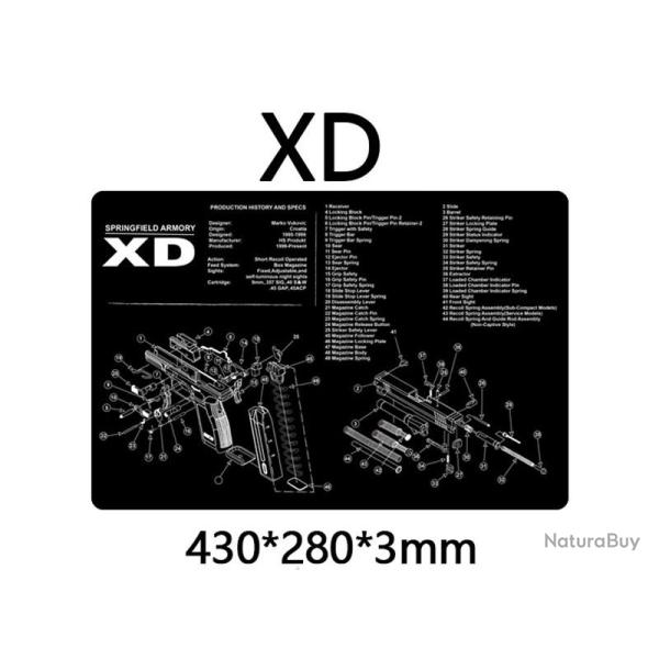 Tapis Nettoyage SIG XD vue �clat�e