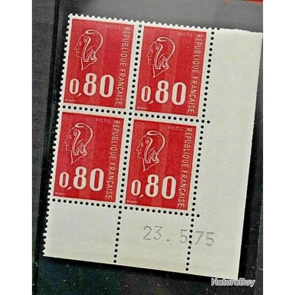 Type Marianne de Bquet - Coin Dat - Neuf - 23/05/1975