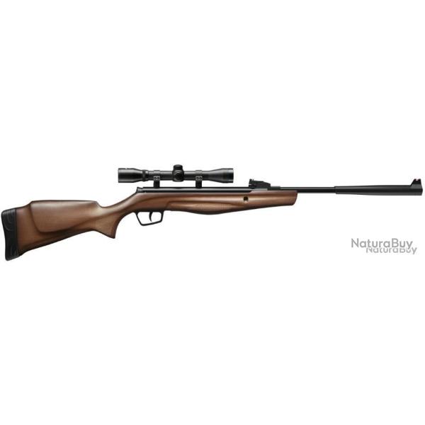 Carabine � Air STOEGER - RX5 BOIS COMBO lunette 4X32 / Hausse / Guidon - 10J - Cal.4,5