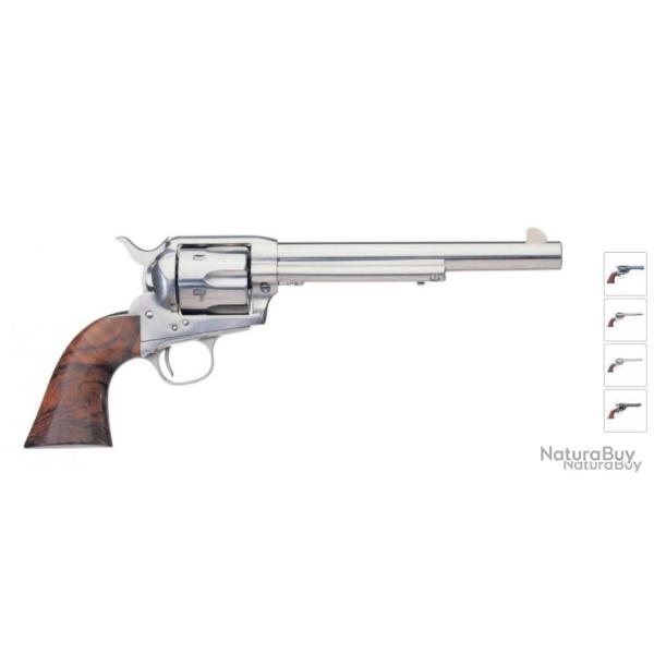 Revolver Uberti 1873 Cattleman .QD calibre 44/40 canon 4.3/4" New Model Acier Nickel�