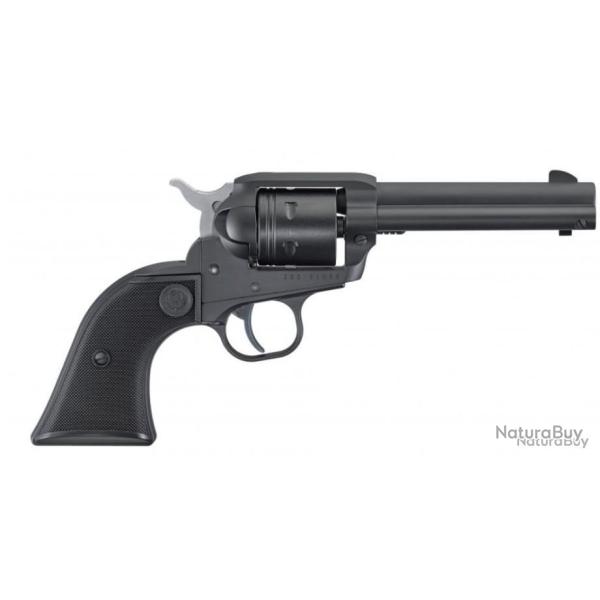 Revolver Ruger wrangler calibre 22LR canon 4.62" 6 coups noir