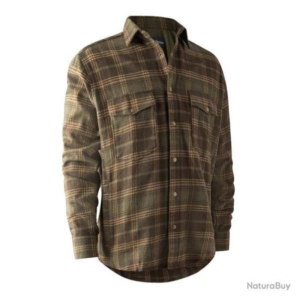 Chemise DeerHunter Noah Stormliner Green Check Vert / 39/40 - Vert / 45/46