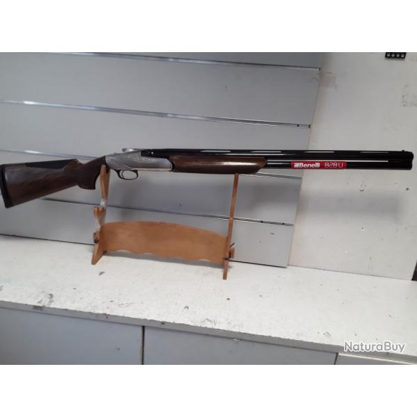 2169 - BENELLI SUPERPOS� 828 U SILVER  CAL.12-NEUF!!CANON 71 CM