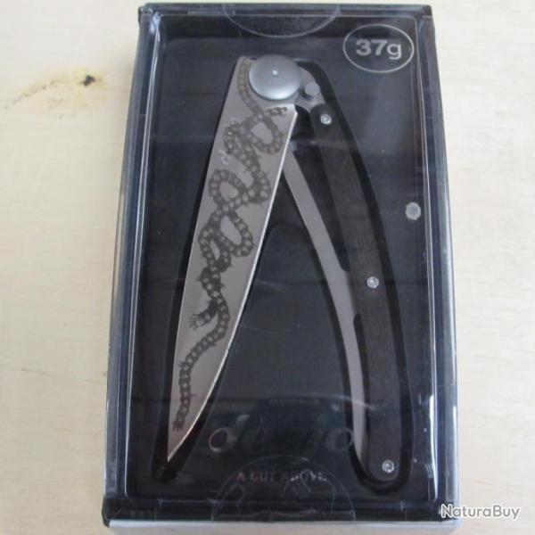 Couteau pliant DEEJO 37 G motif cordes
