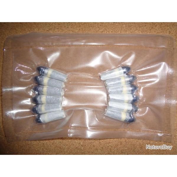 24 Cartouches Papier Calibre 44 - Ogive Elam O.Potter Charge1,2 g Poudre noire Suisse N�1