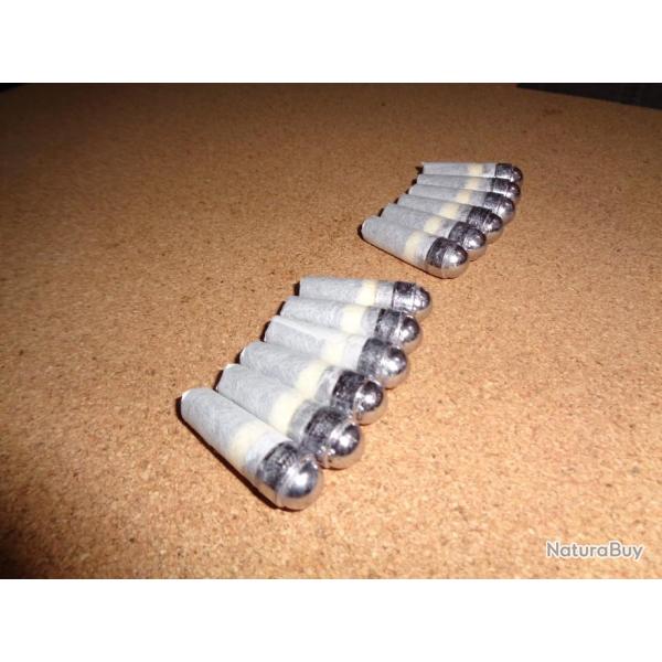 24 Cartouches Papier Calibre 44 - Ogive RN Round Nose (Nez Rond) Charge1,2 g Poudre noire Suisse N�1