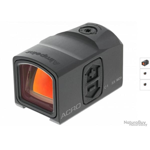 Viseur Aimpoint Acro 3.5 MOA sans interface - noir