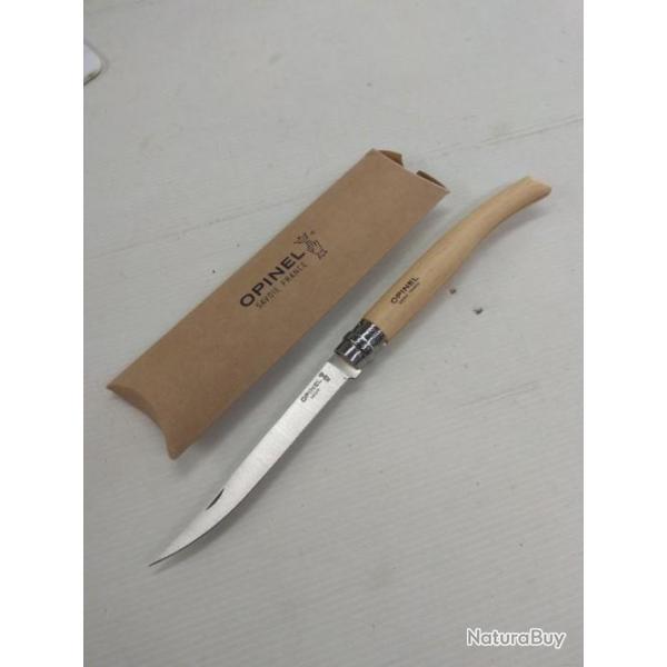 Opinel lame effil�e manche en h�tre