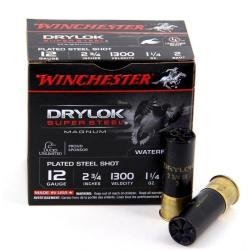 Cartouche WINCHESTER DRYLOK SUPER STEEL Cal.12 70
