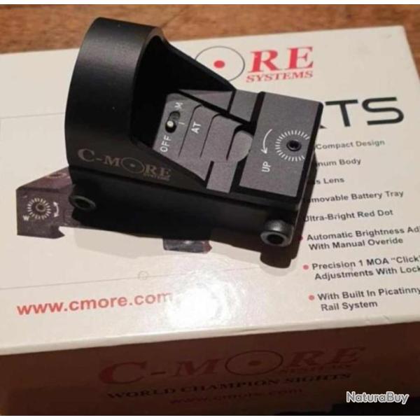 RTS C-MORE point rouge rail pica