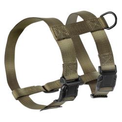 Baudrier Polyester Stepland Kaki Pour Chien-L/XL