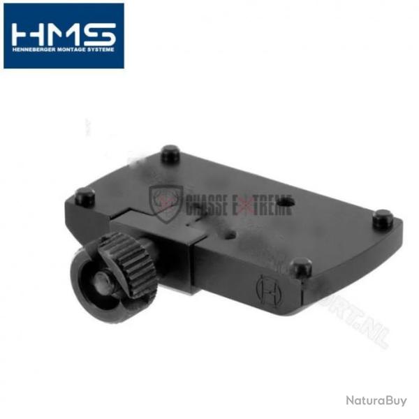 Montage Fixe HMS Docter pour rail Weaver