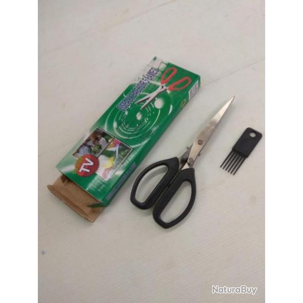 Ciseaux hachoir 5 lames inox