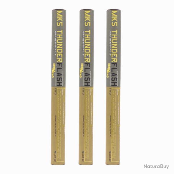 Lot de 3 b�tons d�tonnant MK5 THUNDERFLASH