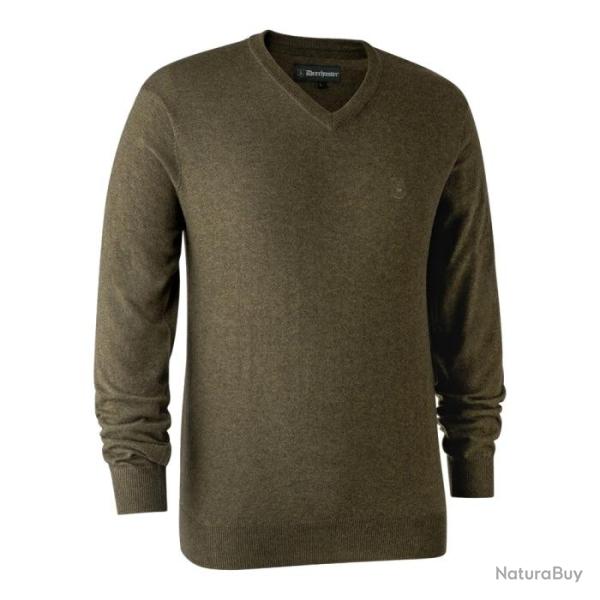 Pull col V DeerHunter Kingston Merinos Cypress Cypress
