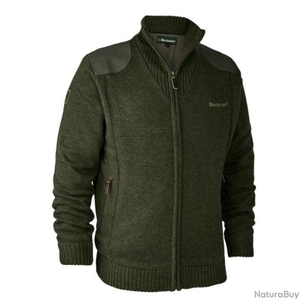 Veste en laine de mouton DeerHunter Carlisle Vert fonc� Vert clair