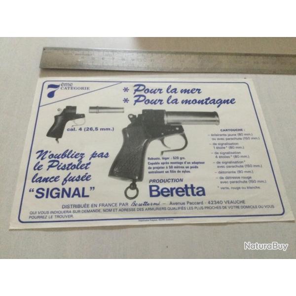 fiche pub BERETTA