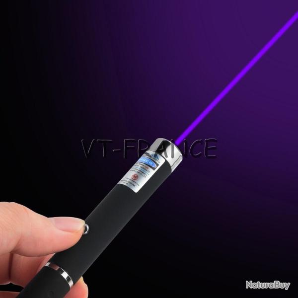 Pointeur Laser Stylo Haute Puissance 5mW-Violet 20260729082516