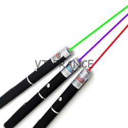 Pointeur Laser Stylo Haute Puissance 5mW-Vert+Rouge+Violet 20260729082516