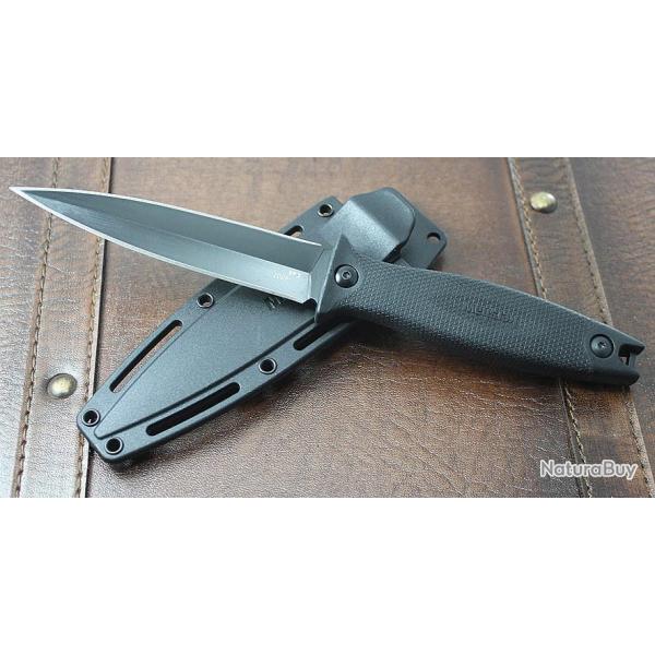 Couteau Kershaw Secret Agent Lame Acier 8Cr13MoV Manche FRN Etui Abs KS4007