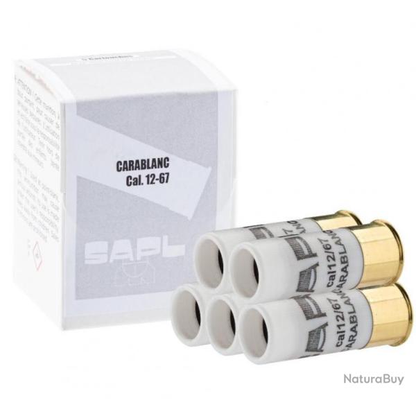 Boite de 5  CARABLANC   Cal. 12/67  SAPL � blanc
