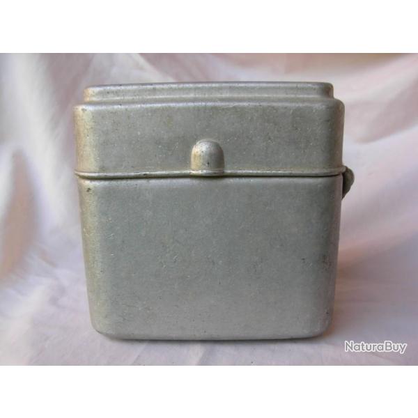 WW2 FRANCE GAMELLE FRANCAISE REGLEMENTAIRE M35 "  MMT TOURNUS " DATE 1939