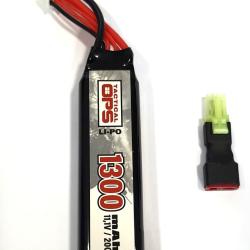 TACTICAL OPS - Batterie LI-PO 11.1V 1300mAh Stick