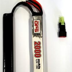 TACTICAL OPS - Batterie LI-PO Life 11.1V 2000mAh