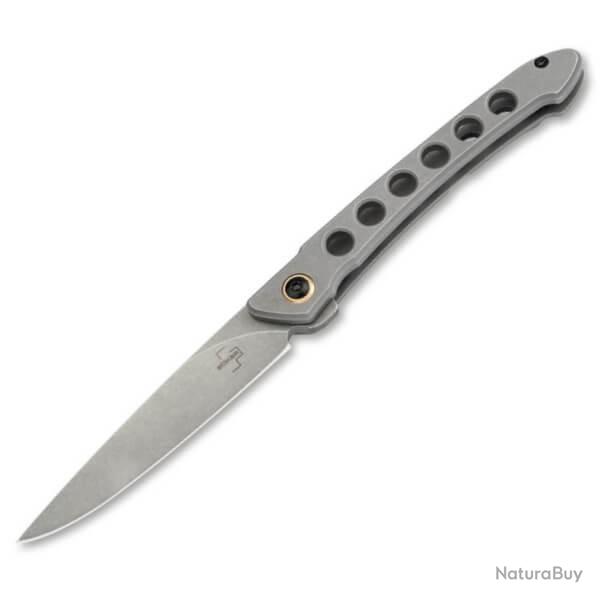 01BO469-Couteau pliant Boker Plus Urban Spillo Flipjoint gris
