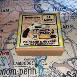 32 Long SW (Poinsard & Veyret): Reproduction boite munitions (vide) Collection vintage PV 9108919