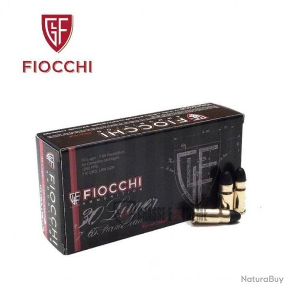 50 Munitions FIOCCHI Cal 7,65 Para 110Gr Lrntfl
