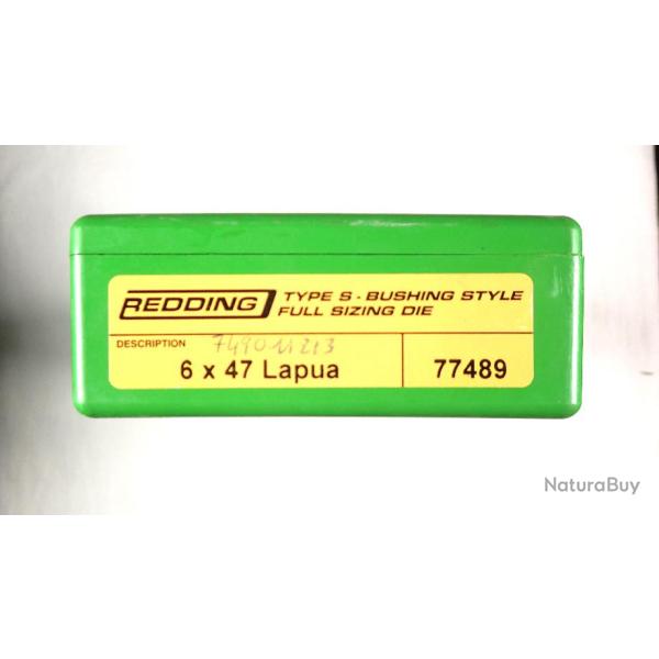 Recalibreur int�gral type S REDDING 6x47 Lapua