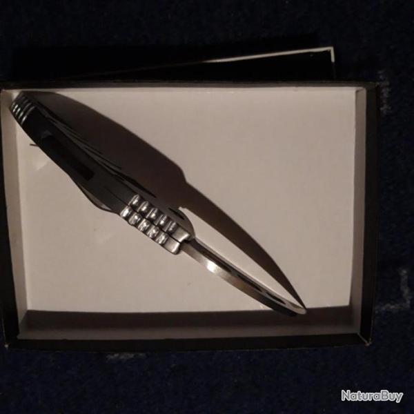 Couteau courb� Stainless Steel