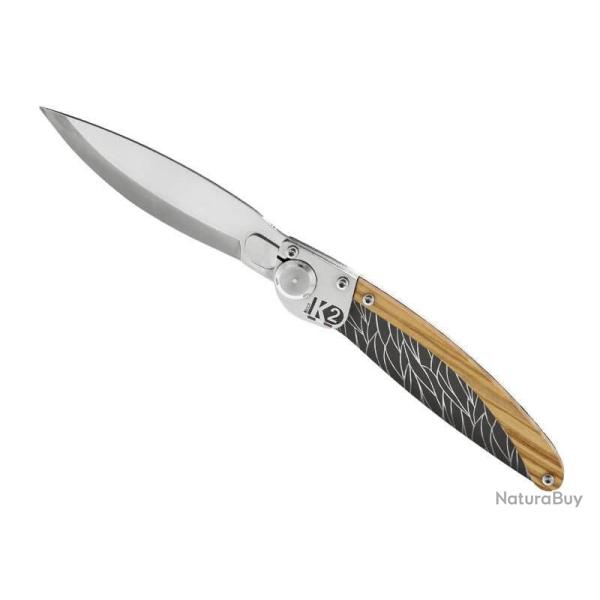 Couteau Pliant K2.01M manche d�co plumes 11,5cm