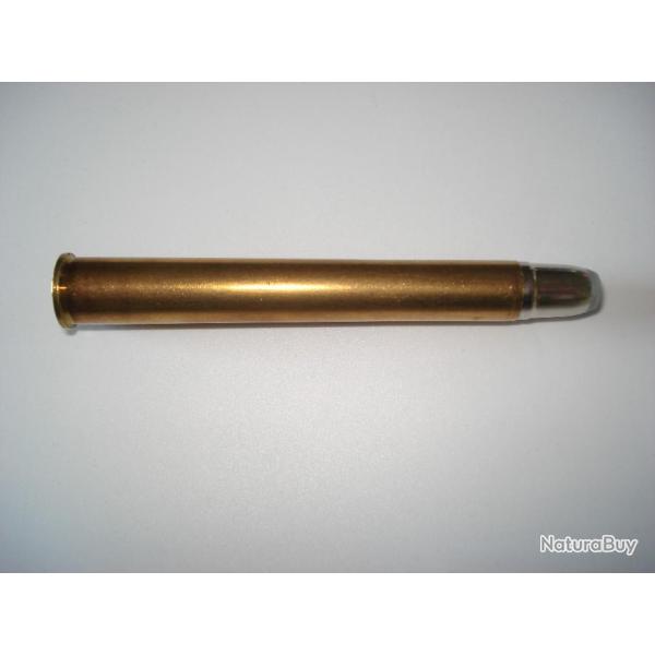 une cartouche de 9,3x72 R de marque RWS, ogive demi blind�e