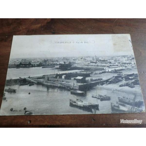 CP  PAYS MAROC  CASABLANCA  VUE DU PORT I