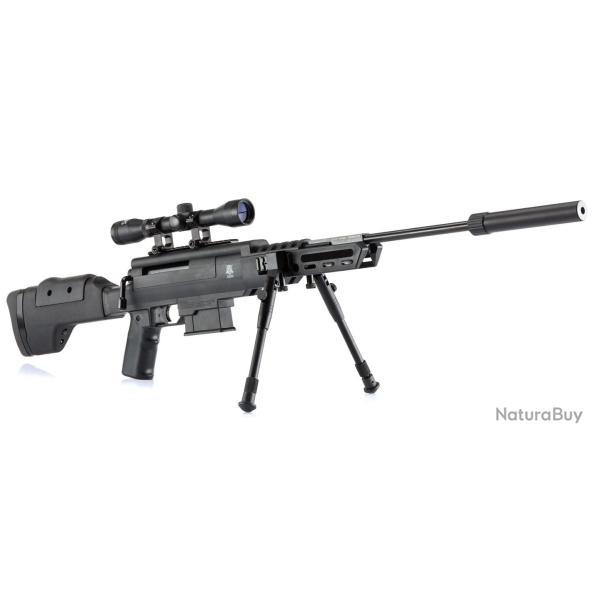 Carabine � Air Comprim� Black Ops Sniper Tactical 7,5 Joules Calibre 4.5 MM