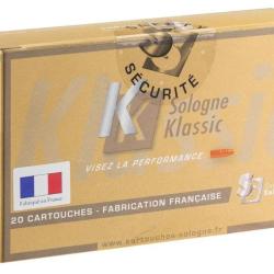Balles de Chasse Sologne Klassic Calibre 30R Blaser Nosler Ballistic Tip