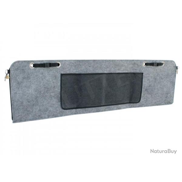 HOUSSE FUSIL DE VOITURE EN FEUTRE 120X35CM FOURREAU FUSIL VERROUILLABLE