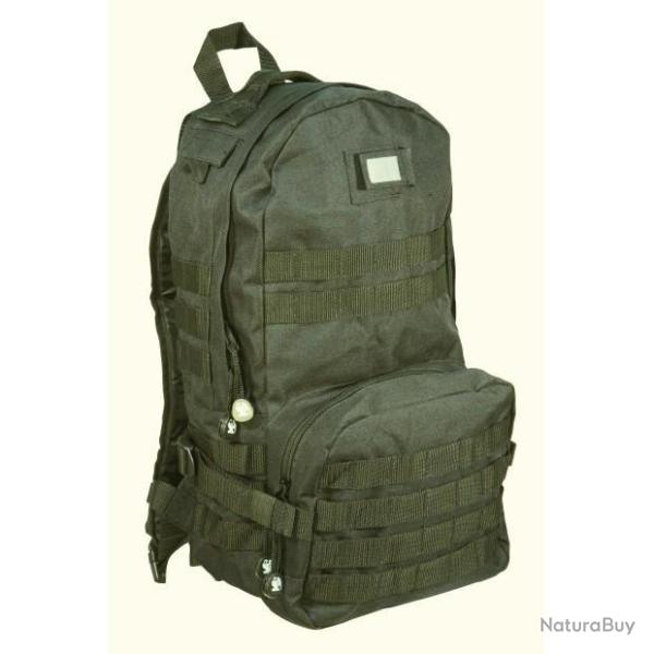 Sac � dos 20L vert arm�e kaki passants Molle